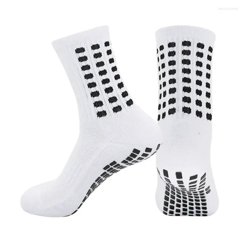 Teens/Mens Soccer Grip Socks 5 Pairs multi-color options