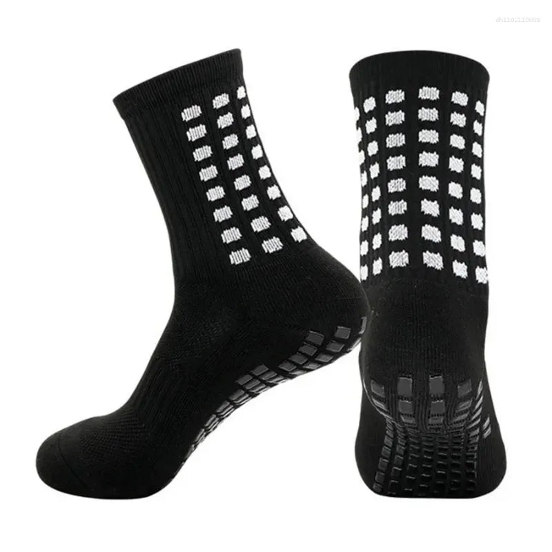 Teens/Mens Soccer Grip Socks 5 Pairs multi-color options